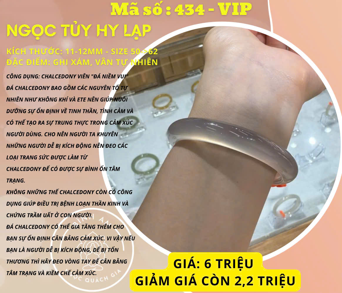 NGỌC TUỶ HY LẠP - Mã số: 434-VIP - Ngọc Quách Gia