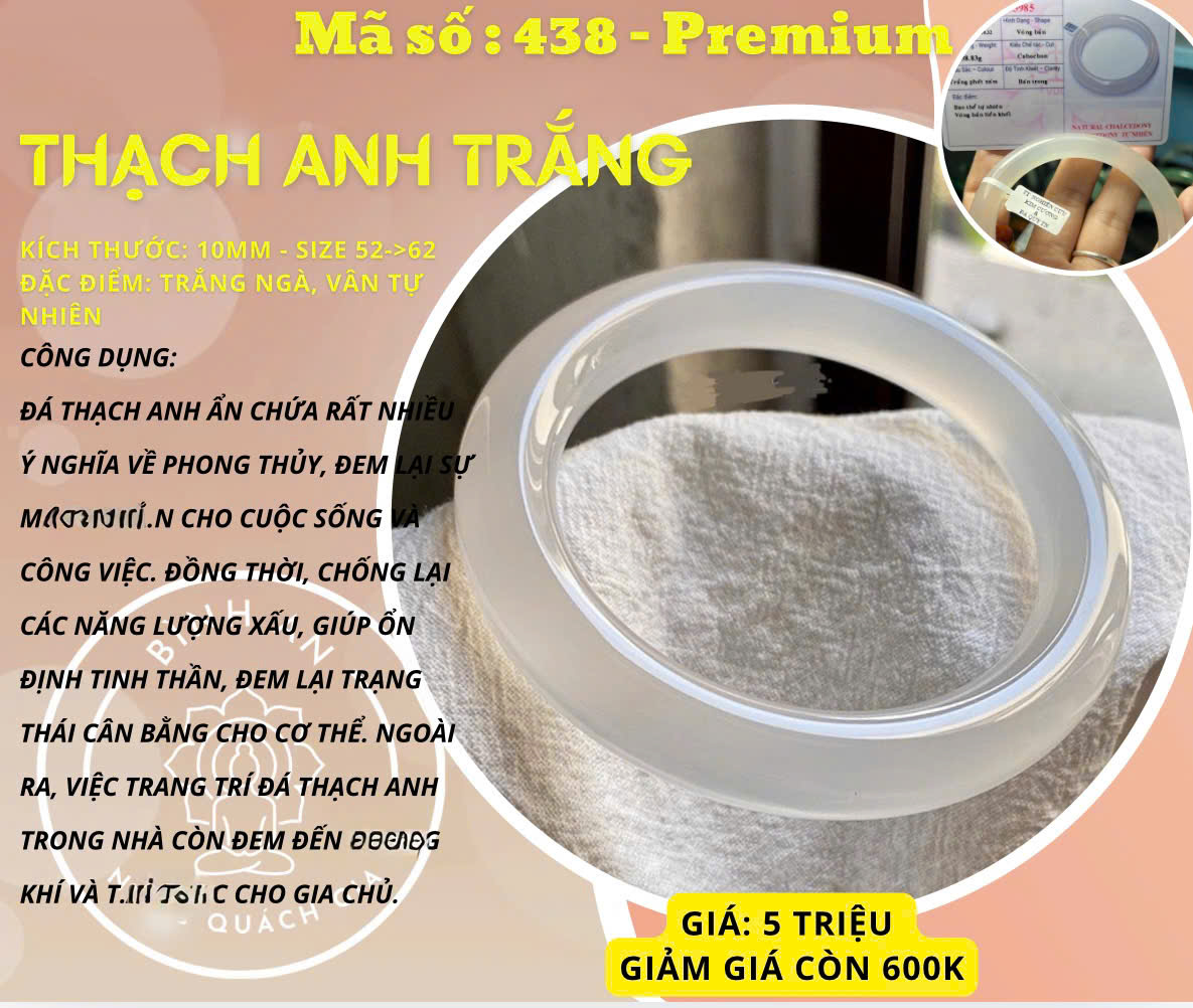 Vòng Tay Ngọc Phỉ Thúy Miến Điện - Mã số 459-Luxury